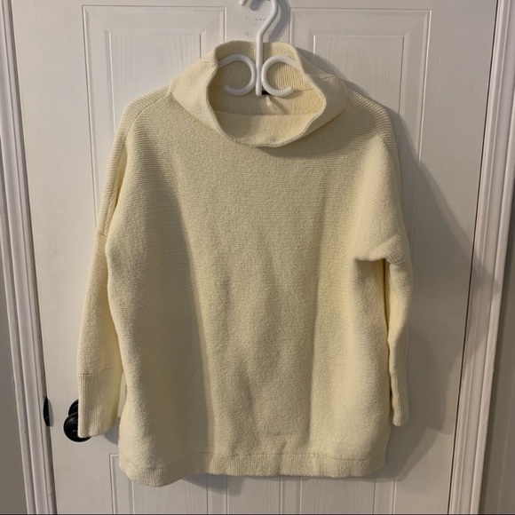Free people ottoman slouchy tunic ivory size small - Picture 2 of 3